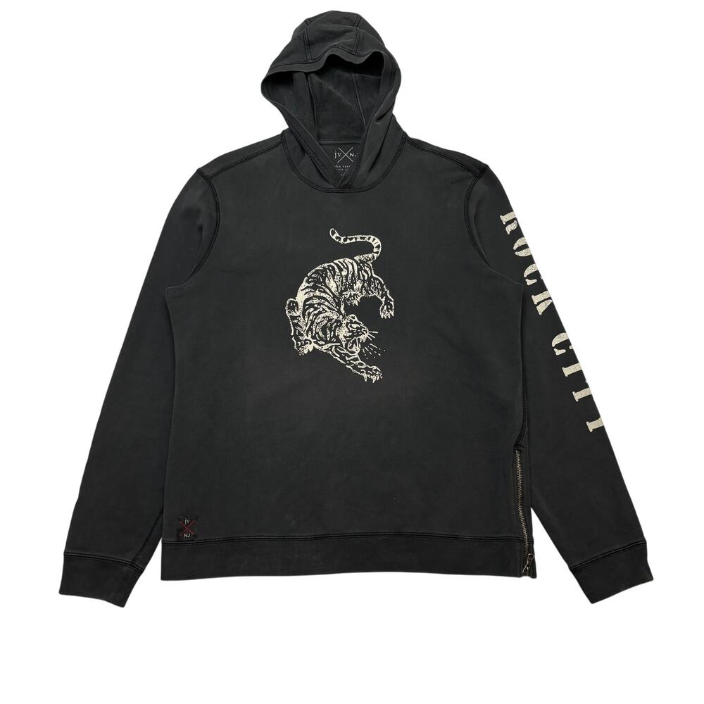 John Varvatos Nick Jonas Hoodie Men's Large Tiger Detroit Rock City